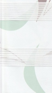 Рулонные шторы день-ночь для проема Ченто, зелено-коричневый 512 купить в Луховицах с доставкой